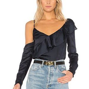 Lovers + Friends Navy Havenly Top